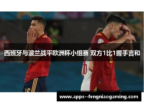 西班牙与波兰战平欧洲杯小组赛 双方1比1握手言和