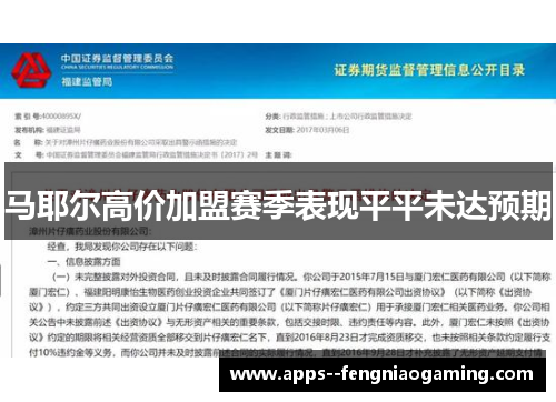马耶尔高价加盟赛季表现平平未达预期 马耶尔高价加盟赛季表现平平未达预期